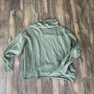Green Aerie Turtleneck Sweatshirt